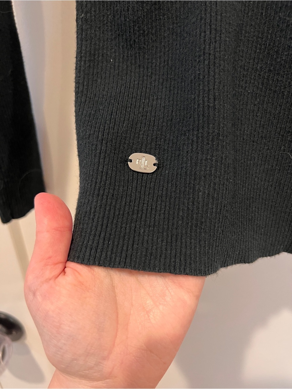 Lauren Ralph Lauren Amanda Ribbed Roll Neck Jumper - Picture 2 of 6